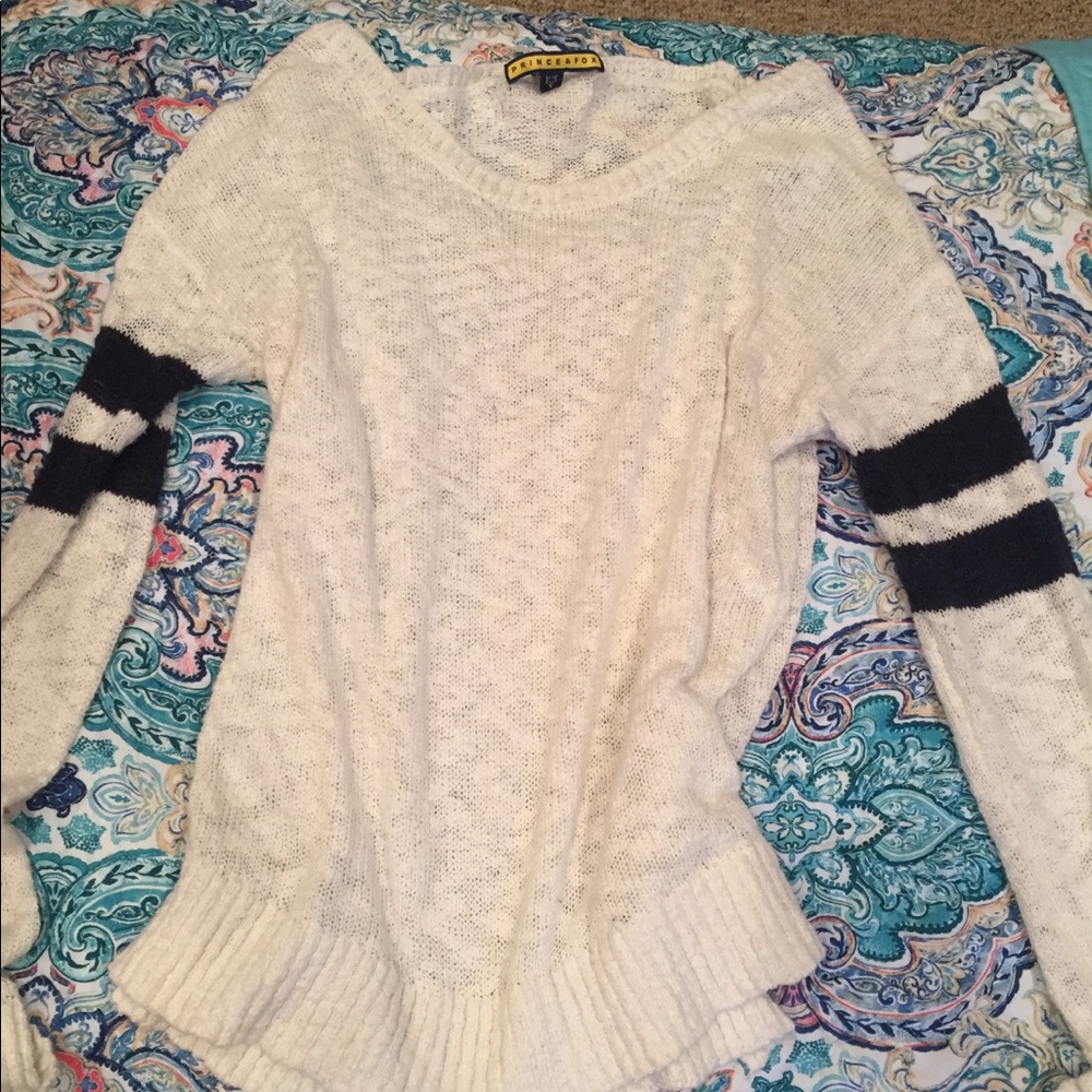 White sweater